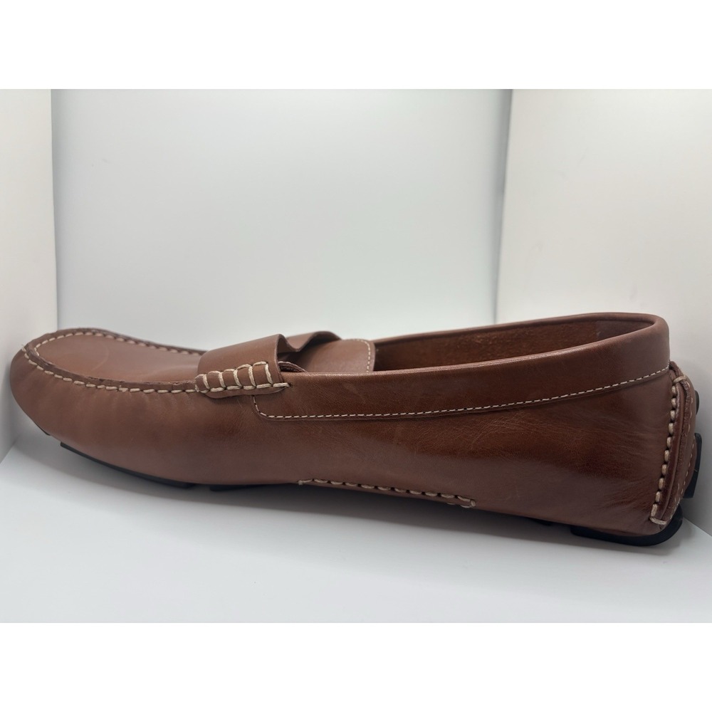 Cole Haan Howland Penny Loafers Men's 11.5 C04534 Saddle Tan Leather Driving - Picture 6 of 8